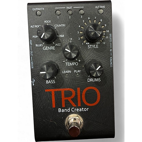 Used DigiTech Trio Band Creator Pedal