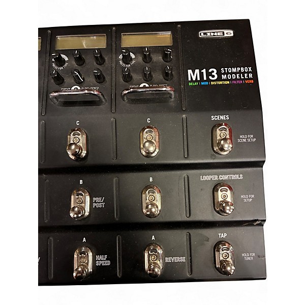Used Line 6 M13 Stompbox Modeler Effect Processor