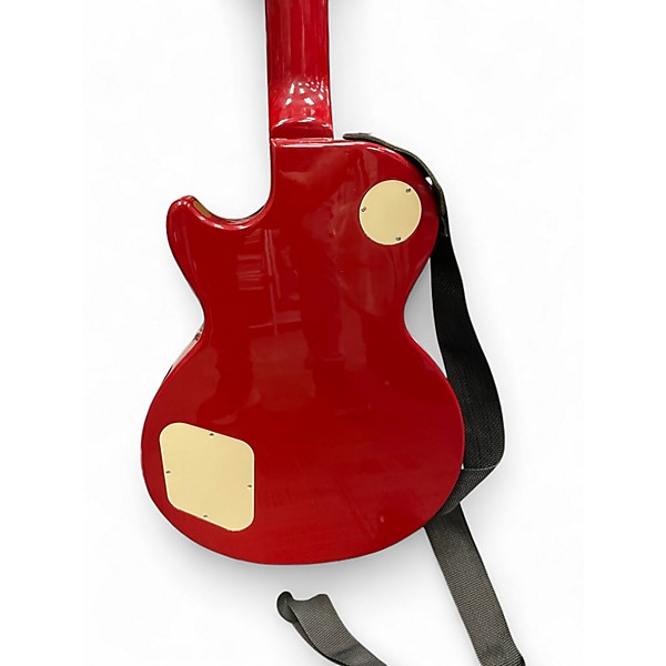 Used 2012 Epiphone Les Paul Standard Red Solid Body Electric Guitar