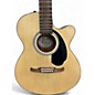 Used Fender FA135CE Concert Natural Acoustic Electric Guitar