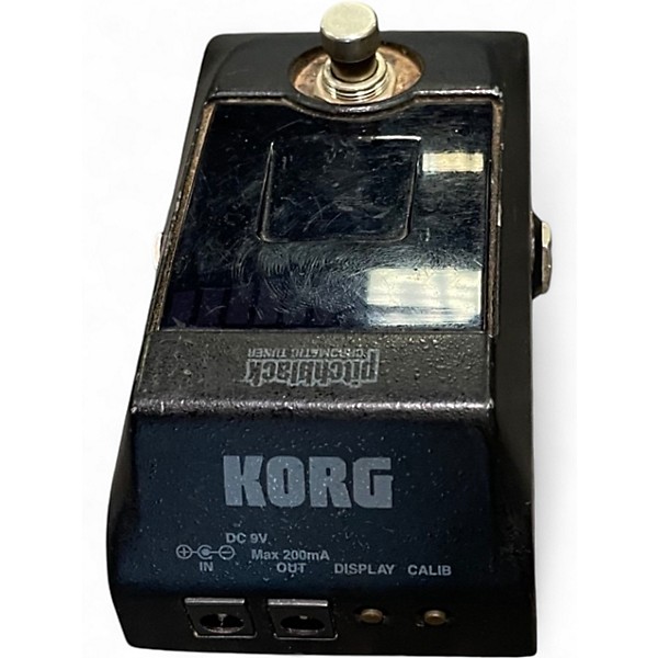 Used KORG PB01 Pitchblack Chromatic Tuner Pedal