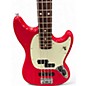 Used Fender Player Mustang Bass PJ Torino Red Electric Bass Guitar
