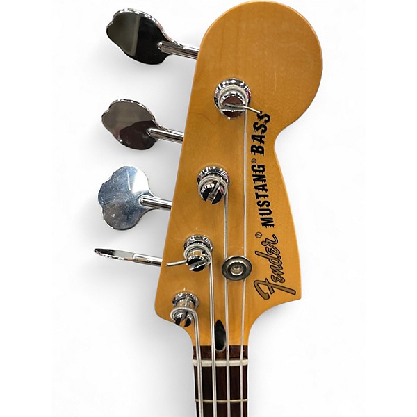 Used Fender Player Mustang Bass PJ Torino Red Electric Bass Guitar