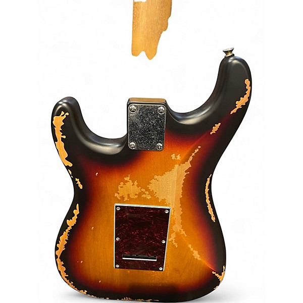 Used Vintage V6 ICON SUNSET SUNBURST Solid Body Electric Guitar