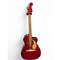 Used Fender Newporter Player Candy Apple Red Acoustic Electric Guitar thumbnail