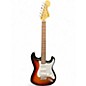 Used Squier Deluxe Stratocaster 2 Color Sunburst Solid Body Electric Guitar thumbnail