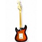 Used Squier Deluxe Stratocaster 2 Color Sunburst Solid Body Electric Guitar