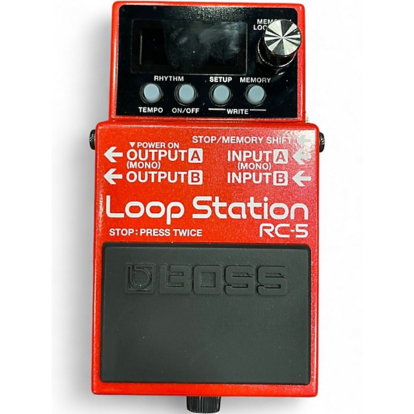 Used BOSS RC5 Loop Station Pedal