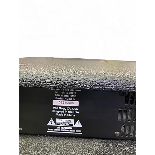 Used Acoustic B200H 200W Bass Amp Head