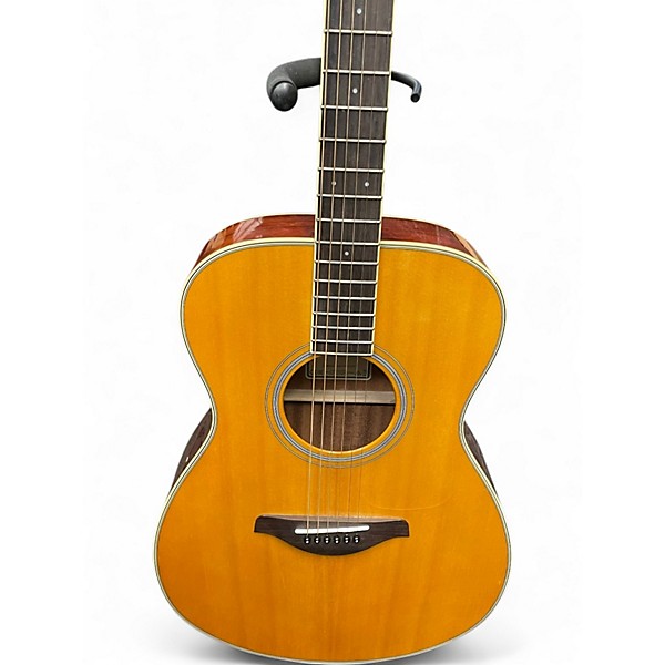 Used Yamaha FSTA TransAcoustic Concert Natural Acoustic Electric Guitar