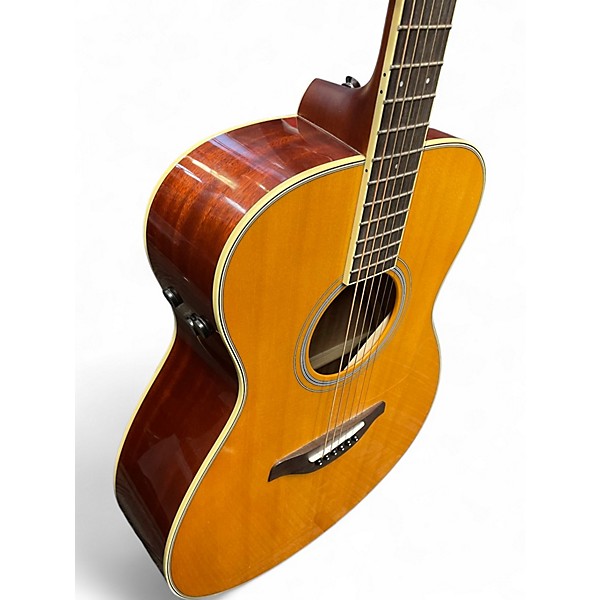 Used Yamaha FSTA TransAcoustic Concert Natural Acoustic Electric Guitar