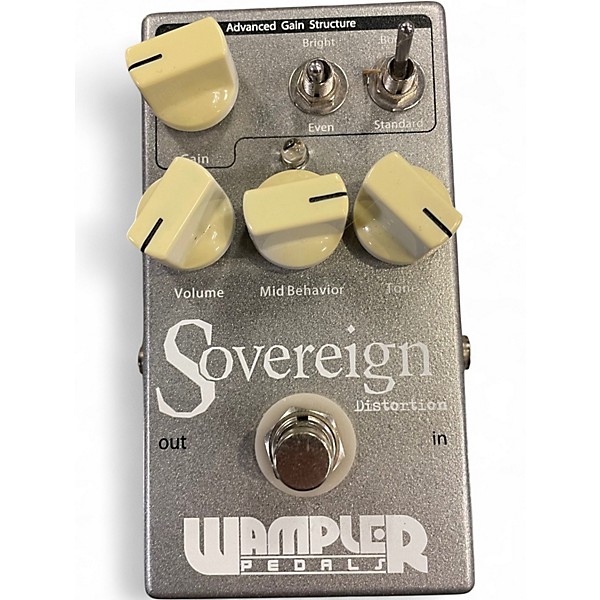 Used Wampler Sovereign Distortion Effect Pedal