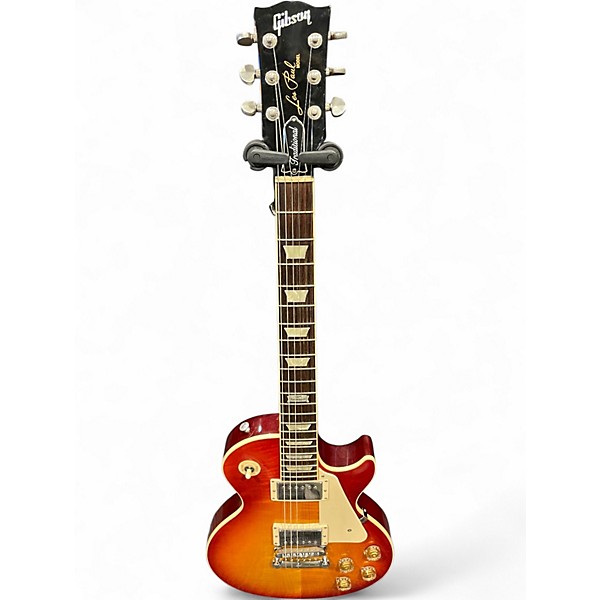 Used Gibson 120th Anniversary Les Paul Traditional Cherry Sunburst Solid Body Electric Guitar