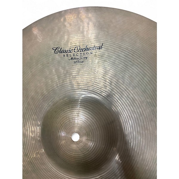 Used Zildjian 20in CLASSIC ORCHESTRAL SELECTION MEDIUM-HEAVY Cymbal