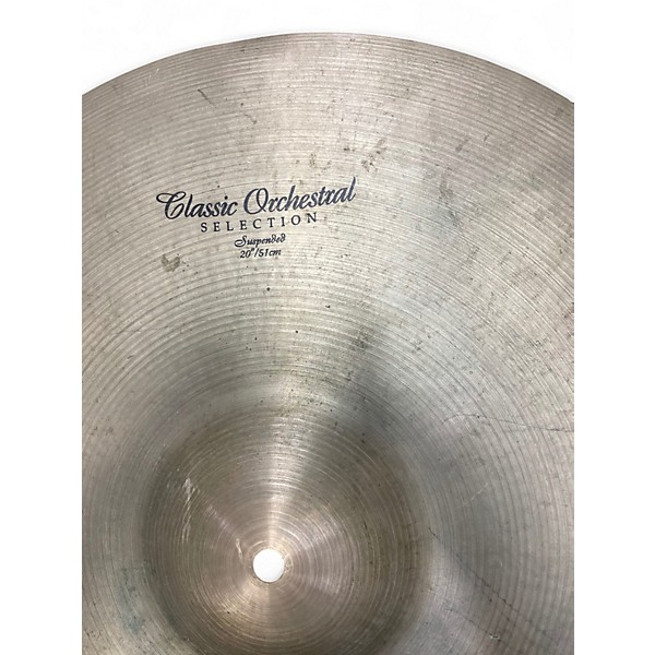 Used Zildjian 20in CLASSIC ORCHESTRAL SELECTION SUSPENDED Cymbal