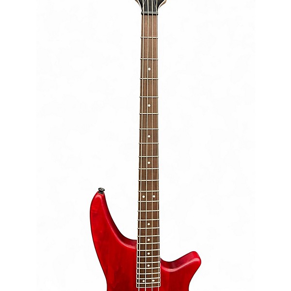 Used Jackson J Series Spectra Bass JS23 Guitar Red Stain Electric Bass Guitar