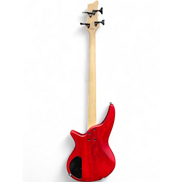 Used Jackson J Series Spectra Bass JS23 Guitar Red Stain Electric Bass Guitar