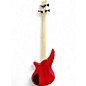 Used Jackson J Series Spectra Bass JS23 Guitar Red Stain Electric Bass Guitar