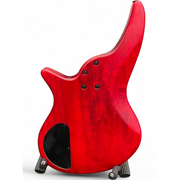 Used Jackson J Series Spectra Bass JS23 Guitar Red Stain Electric Bass Guitar