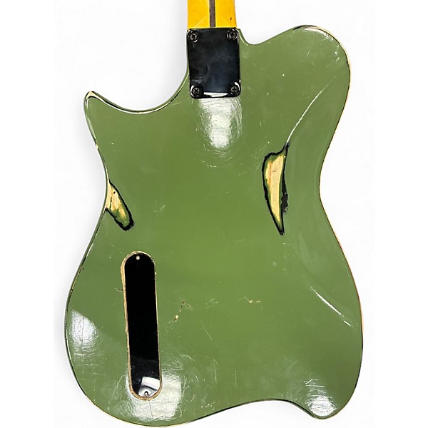 Used Big River Revelator Aged Olive Drab Solid Body Electric Guitar