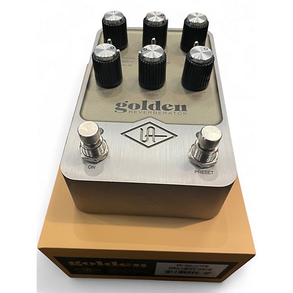 Used Universal Audio UAFX Golden Reverberator Effect Pedal