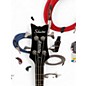 Used Schecter Guitar Research diamond deluxe 4 Black Electric Bass Guitar