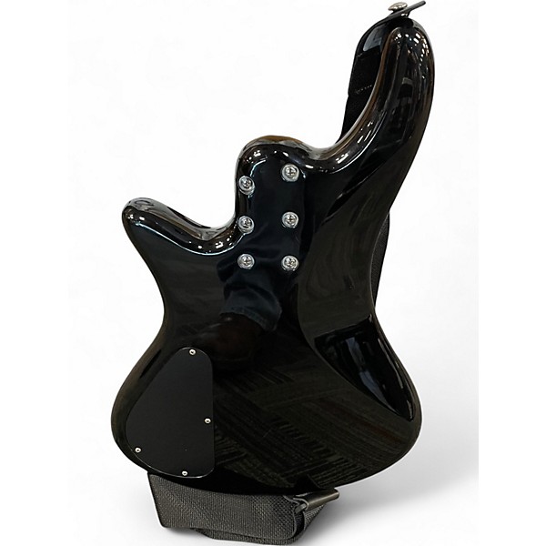 Used Schecter Guitar Research diamond deluxe 4 Black Electric Bass Guitar