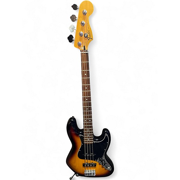 Used Fender Player Jazz Bass 2 Tone Sunburst Electric Bass Guitar