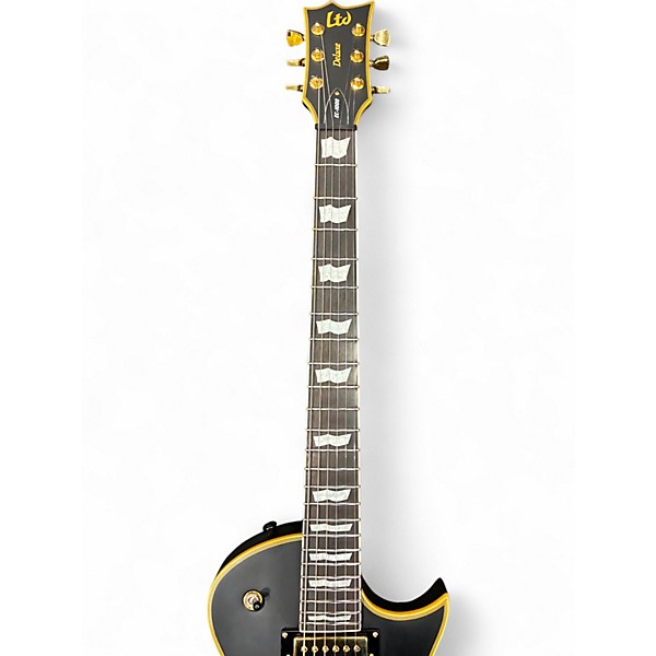 Used ESP LTD EC1000 Deluxe Satin Black Solid Body Electric Guitar