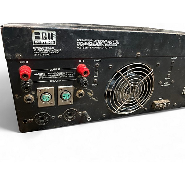 Used Bgw Systems PROFFESIONAL POWER AMPLIFIER 750 Power Amp