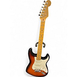 Used Fender American Standard Stratocaster Brown Sunburst Solid Body Electric Guitar