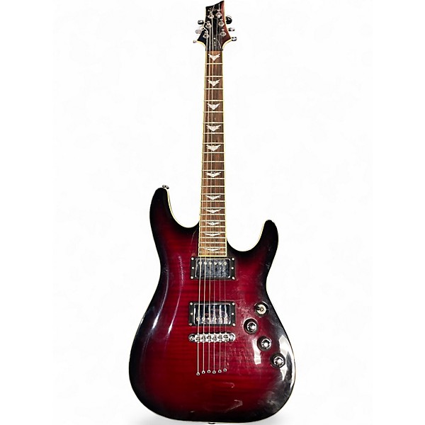 Used Schecter Guitar Research C1 Plus Black Cherry Solid Body Electric Guitar