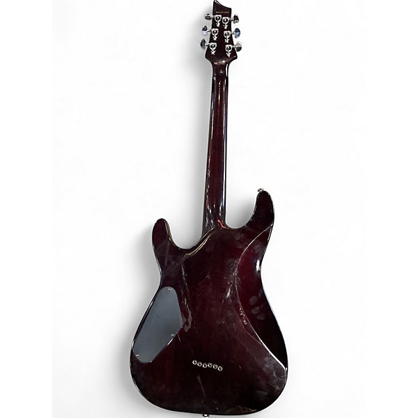 Used Schecter Guitar Research C1 Plus Black Cherry Solid Body Electric Guitar