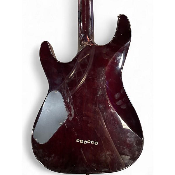 Used Schecter Guitar Research C1 Plus Black Cherry Solid Body Electric Guitar