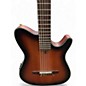 Used Ibanez FRH10N Sunburst Flat Acoustic Electric Guitar
