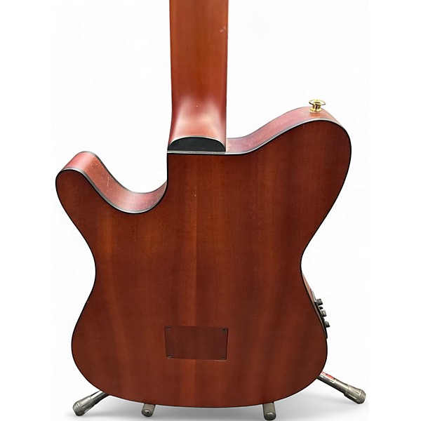 Used Ibanez FRH10N Sunburst Flat Acoustic Electric Guitar
