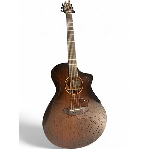 Used Breedlove Organic Wildwood Pro Suedev CE African Mahogany Natural Acoustic Electric Guitar