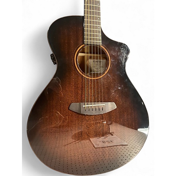 Used Breedlove Organic Wildwood Pro Suedev CE African Mahogany Natural Acoustic Electric Guitar