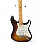 Used Fender Deluxe Stratocaster HSS 3 Color Sunburst Solid Body Electric Guitar