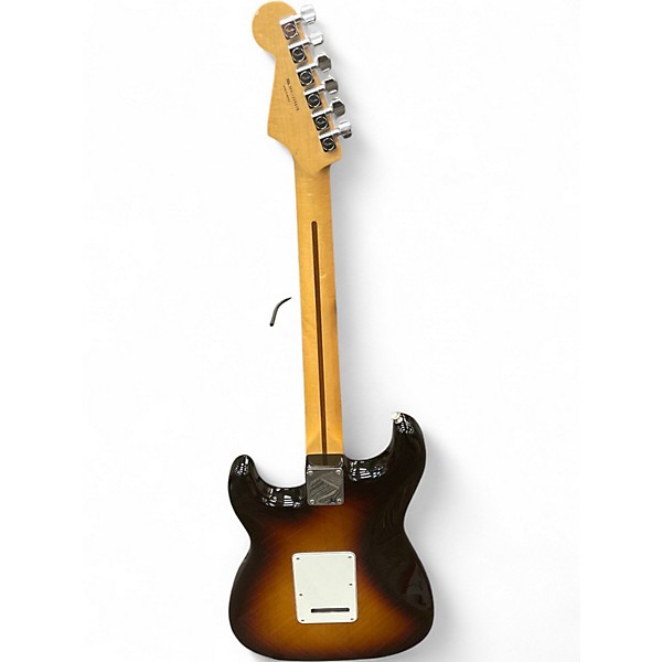 Used Fender Deluxe Stratocaster HSS 3 Color Sunburst Solid Body Electric Guitar
