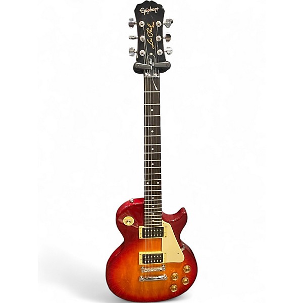 Used Epiphone Les Paul 100 Bolt On 2 Color Sunburst Solid Body Electric Guitar