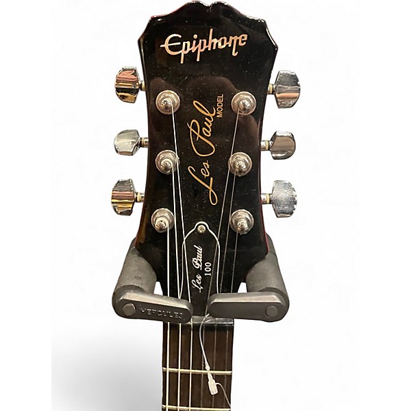 Used Epiphone Les Paul 100 Bolt On 2 Color Sunburst Solid Body Electric Guitar
