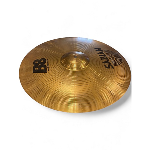 Used SABIAN 18in B8 Crash Ride Cymbal