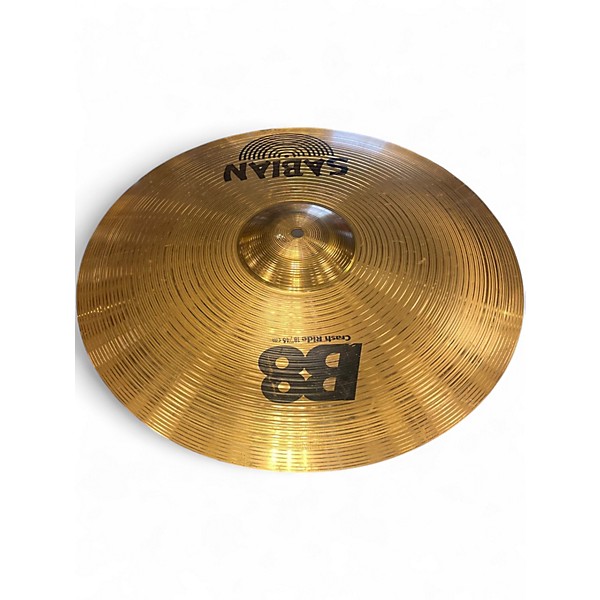 Used SABIAN 18in B8 Crash Ride Cymbal