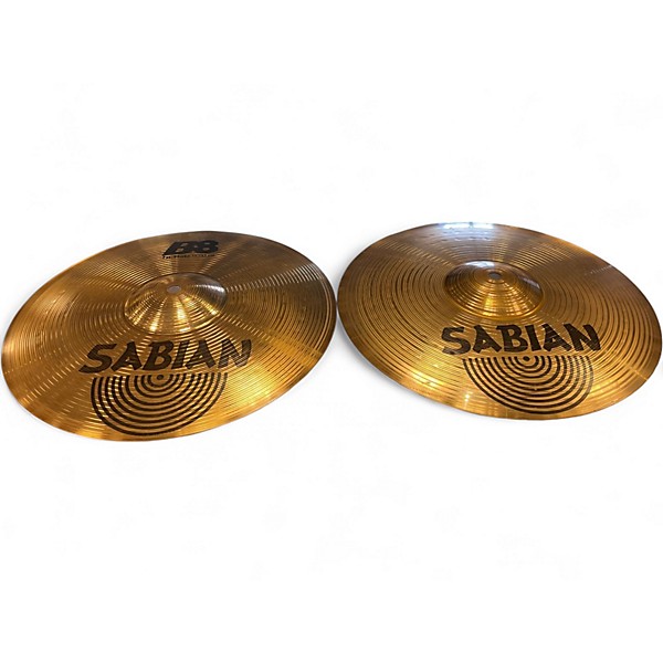 Used SABIAN 13in B8 Hi Hat Pair Cymbal
