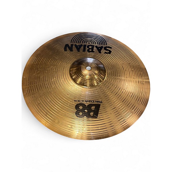 Used SABIAN 14in B8 Thin Crash Cymbal