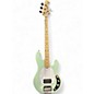 Used Sterling by Music Man SUB SERIES STINGRAY Mint Green Electric Bass Guitar thumbnail