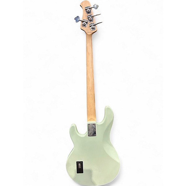 Used Sterling by Music Man SUB SERIES STINGRAY Mint Green Electric Bass Guitar