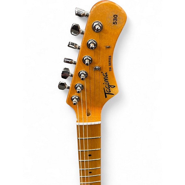 Used Tagima TG530 White Solid Body Electric Guitar