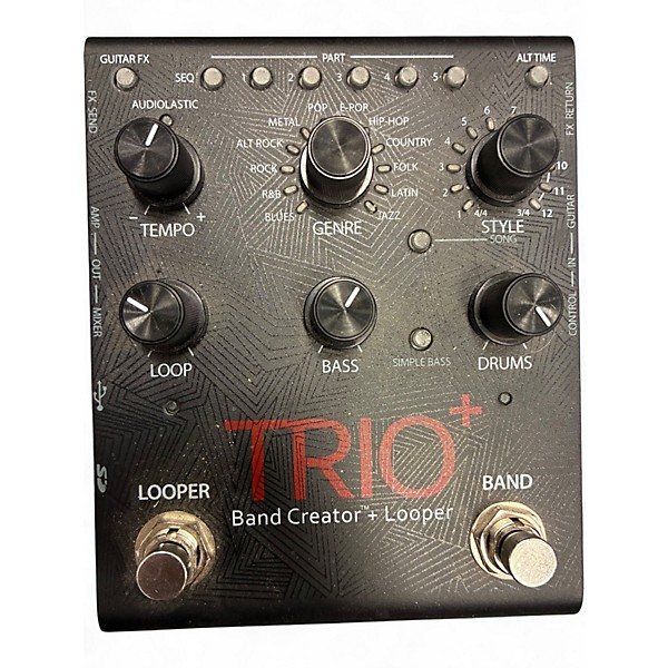 Used DigiTech Trio+ Band Creator Plus Looper Pedal